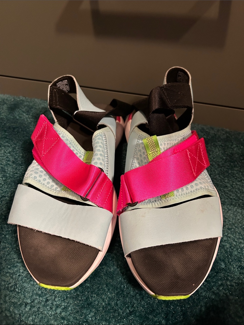 Sorel Women’s Pink Strap Sport Sandals